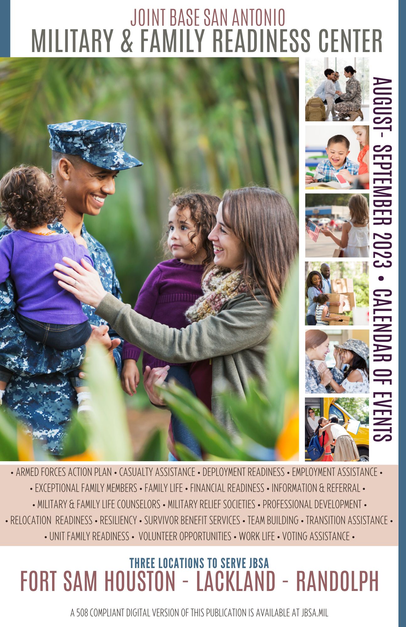 August-September 2023 Military and Family Readiness Centers